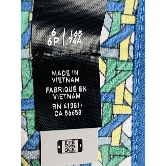 F. Ralph Lauren Golft Pants Size 6 Multicolor Pocket Zipper. NWT $188 - Picture 5 of 8